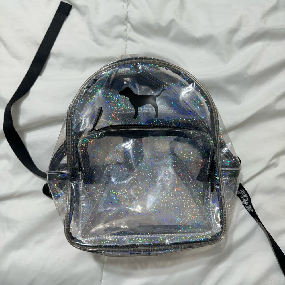 Victoria’s Secret PINK Iridescent Clear Bag